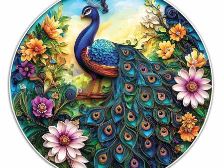 Blossom Peacock - Jigsaw Puzzle Online