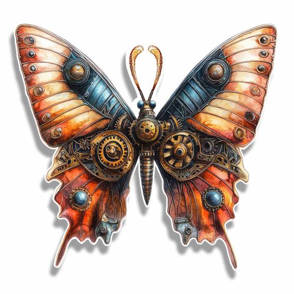 Mechanical Butterfly - Jigsaw Puzzle Online now