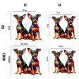 Twin Miniature Pinscher Dog - Jigsaw Puzzle Online Sale