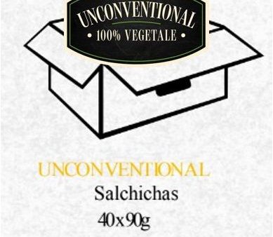 Unconventional - Salchicha Vegetal HORECA (40x90g) on Sale