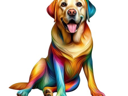 Yellow Labrador Dog - Jigsaw Puzzle Hot on Sale