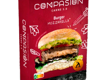 Compasión - Burger de Mozzarella Vegana (2x130g) Fashion