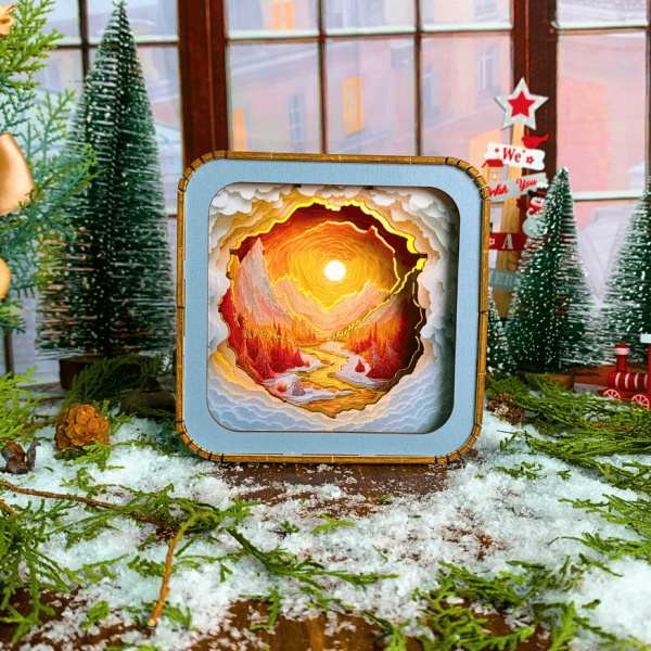 Snowy Forest - 3D Puzzle Night Lamp Sale