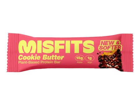 Misfits - Barrita de Proteina con Mantequilla de Galleta (Cookie Butter) Cheap