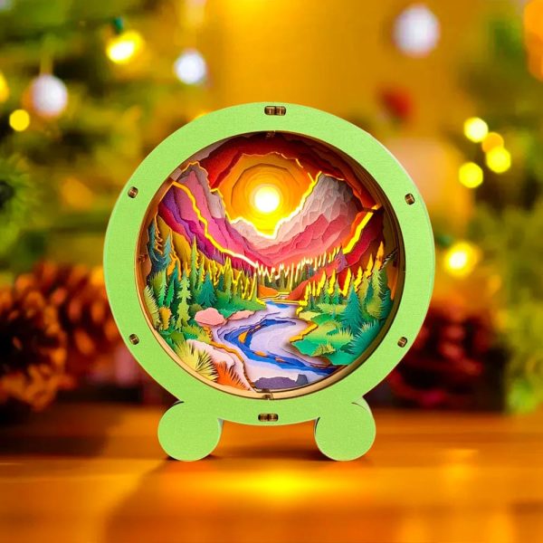 Forest Sunset - 3D Puzzle Night Lamp Supply