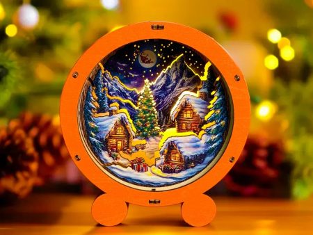 Christmas Village - 3D Puzzle Night Lamp Online Hot Sale