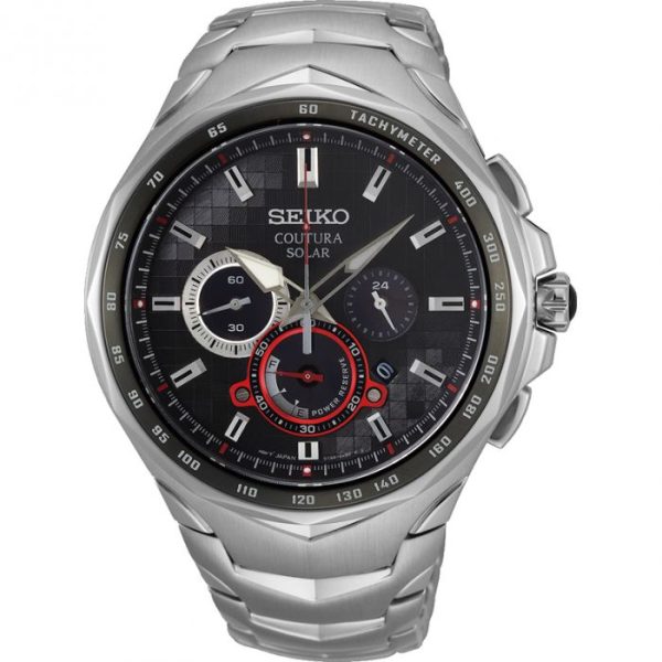 Seiko Coutura SSC743P-9 Solar Stainless Steel Mens Watch Online