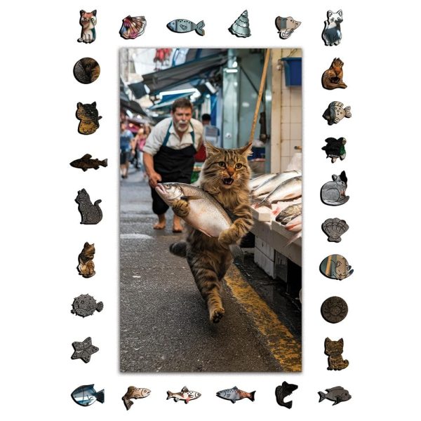 Cat Escape - Jigsaw Puzzle Fashion