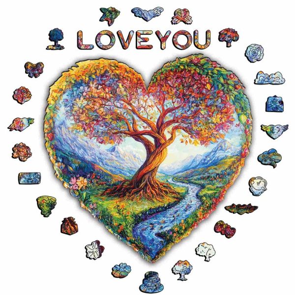 Tree of Love - Jigsaw Puzzle For Cheap