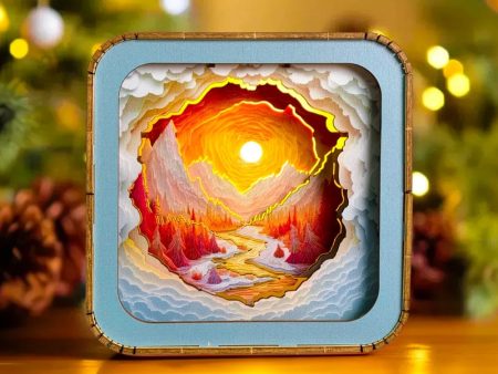 Snowy Forest - 3D Puzzle Night Lamp Sale