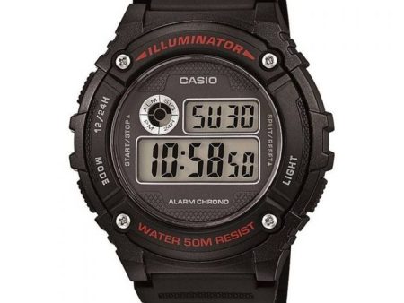 Casio Digital W216H-1A Cheap