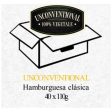 Unconventional - Hamburguesa Vegetal HORECA (40x110g) Cheap