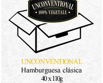 Unconventional - Hamburguesa Vegetal HORECA (40x110g) Cheap