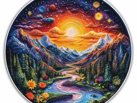 Sunlit Valley - Jigsaw Puzzle Hot on Sale