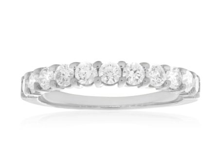 18ct White Gold  Eden  Ring With 3 8 Carats Of Diamonds Online