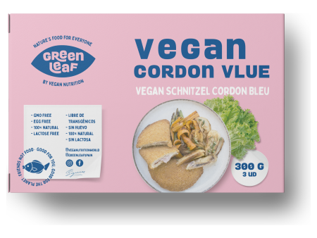 VN Green Leaf - Cordon Bleu Vegano (3ud) Online now