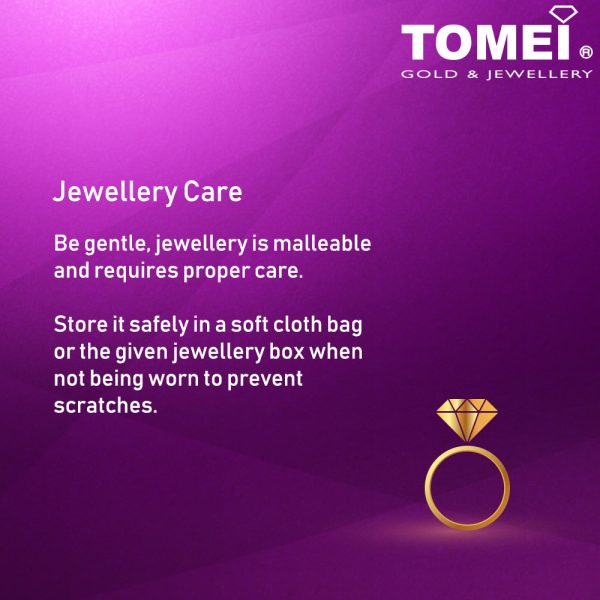 TOMEI Sweet Petite Earrings, Yellow Gold 916 (9Q-YG1193E-1C) (2.27G) Sale