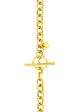 TOMEI Lusso Italia Linking Chain Bracelet, Yellow Gold 916 For Sale