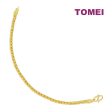 TOMEI Round Cable Bracelet, Yellow Gold 999 Hot on Sale