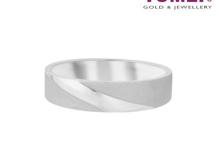 TOMEI The Knot Couple Rings, White Gold 750 (R3557 R3558) Fashion