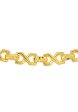 TOMEI X-Linked Bracelet, Yellow Gold 916 For Sale