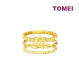 TOMEI Mix & Match Stackable Ring (3 Pcs), Yellow Gold 916 Sale