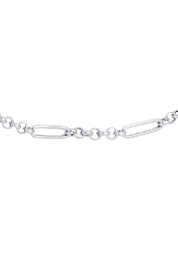 TOMEI Unisex Bracelet, White Gold 585 Online now