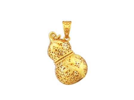 TOMEI Openable Gourd Pendant, Yellow Gold 916 Sale