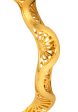 TOMEI Hollow Curvy Bangle, Yellow Gold 916 Sale