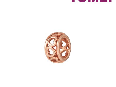 TOMEI Mini Lovely Charm, White Rose Gold 585 Sale