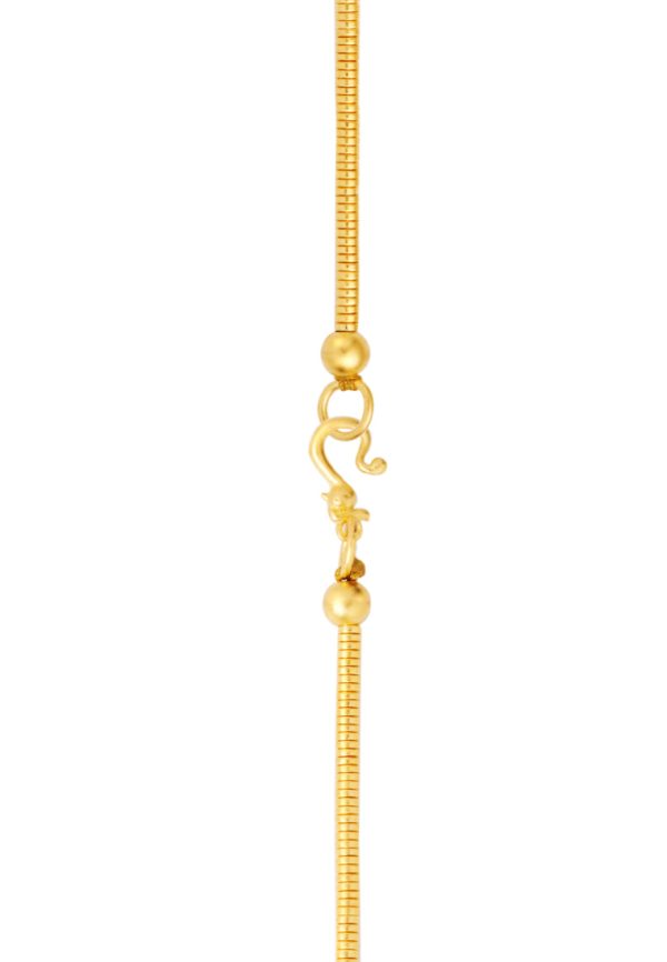 TOMEI x XIFU Vintage Ruyi Lock Bracelet, Yellow Gold 999 Discount