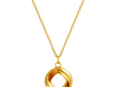 TOMEI x XIFU 【吉鲤】Auspicious Koi Necklace, Yellow Gold 999 Online