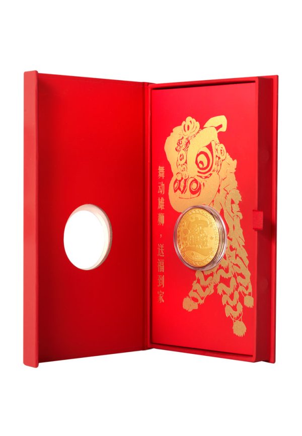 TOMEI 2025 Red Packet Zhao Cai Jin Bao Gold Foil 0.2G, Yellow Gold 9999 Cheap