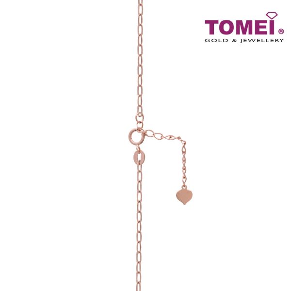 TOMEI Rouge Collection, Nacre Hulu Necklace Rose Gold 750 For Cheap