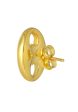 TOMEI Lusso Italia Button Earrings, Yellow Gold 916 Online