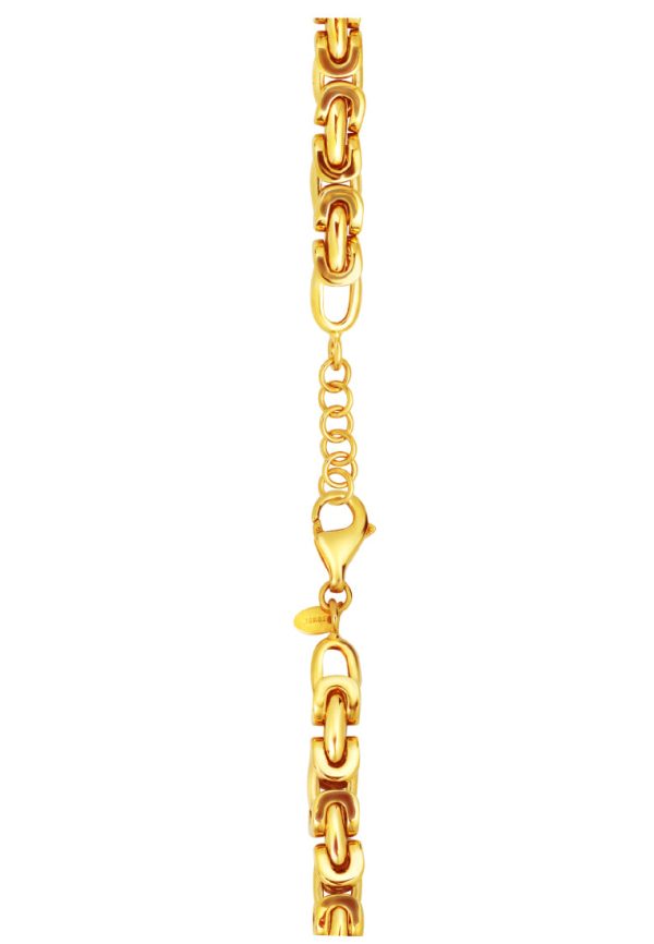 TOMEI Sparkling Bracelet, Yellow Gold 916 Online Sale