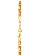 TOMEI Sparkling Bracelet, Yellow Gold 916 Online Sale