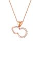 TOMEI Rouge Collection, Lovely Hulu Necklace Rose Gold 750 Sale