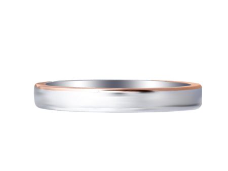 TOMEI【真爱多美。承诺】Evermore Couple Ring, White+Rose Gold 750 Discount