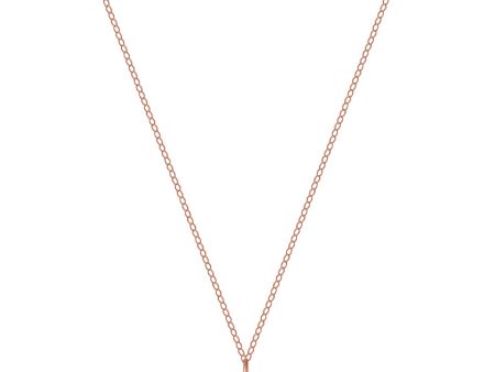 TOMEI Rouge Collection Pink Flower Necklace, Rose Gold 750 Online