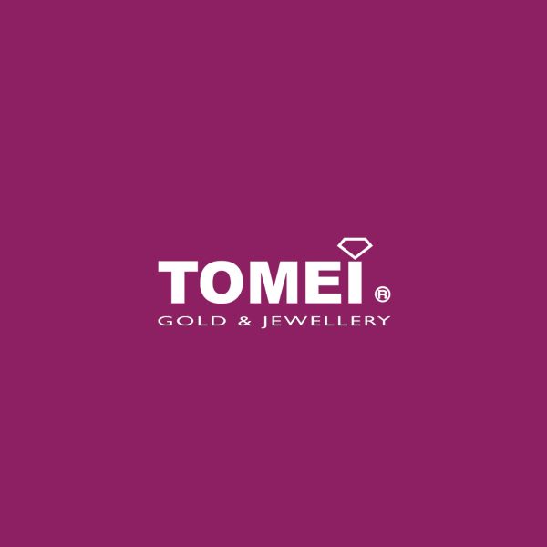 TOMEI Peace And Love Ring, Sapphire White Gold 750 (R0644) on Sale