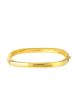 TOMEI Lusso Italia Elegant Bangle, Yellow Gold 916 Online Sale