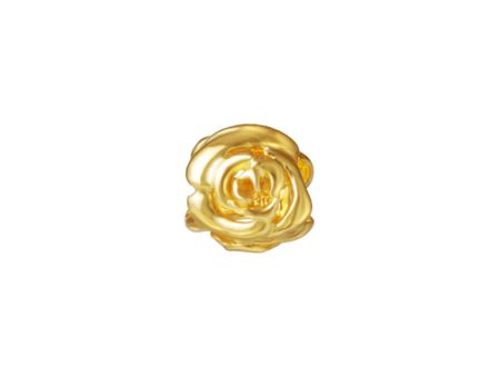 TOMEI Rose Charm, Yellow Gold 916 For Sale