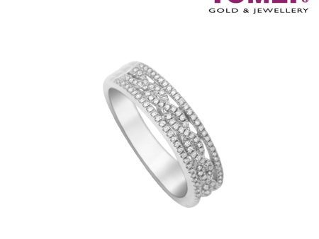 TOMEI Diamond Ring I White Gold 750 (18K) (R4917) Online Hot Sale