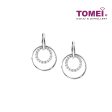 TOMEI Vignette of Sphericity Duo in Sparkling Verve Earrings, Diamond White Gold 750 (E903) Fashion