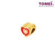 TOMEI Stolen Heart Charm | Tomei Yellow Gold 916 (22K) For Sale