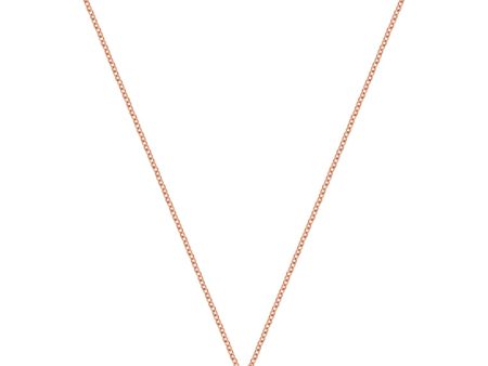 TOMEI Rouge Collection Love Tower Necklace, Rose Gold 750 For Discount