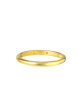 TOMEI Mix & Match Stackable Ring (2 Pcs), Yellow Gold 916 Fashion