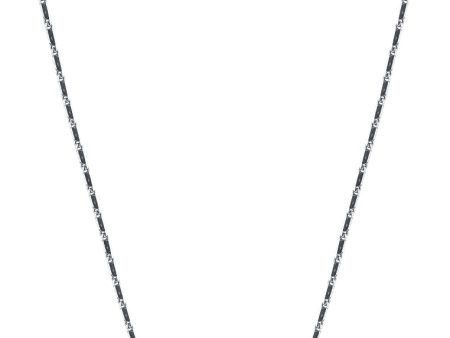 TOMEI Thin Necklace, White Gold 375 on Sale