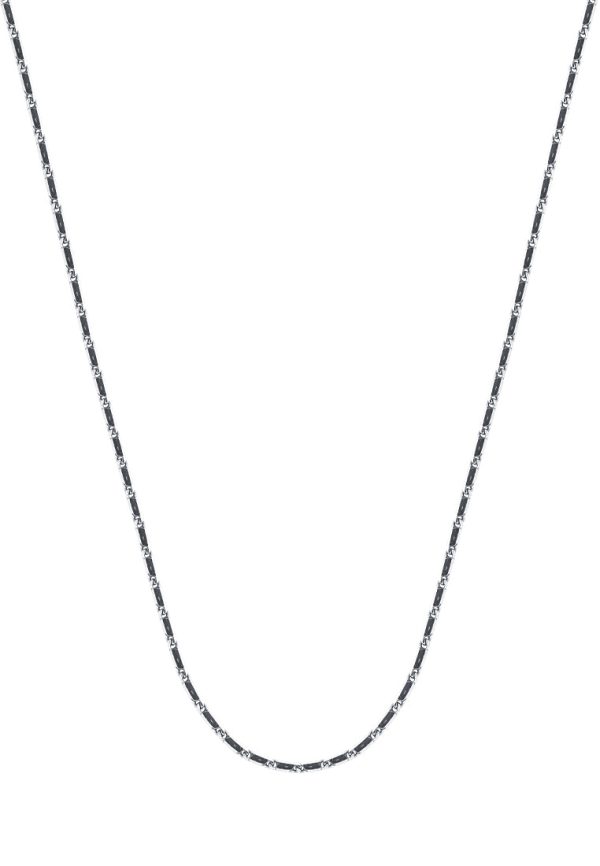 TOMEI Thin Necklace, White Gold 375 on Sale